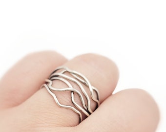 Tangled Vines - Sterling Silver Ring