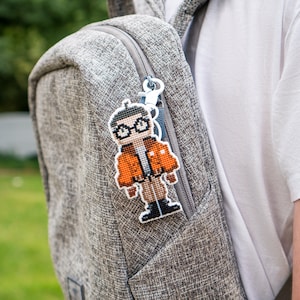 Pin ""Kim Kitsuragi"" Kreuzstich"
