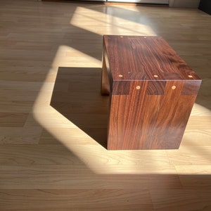 Solid Walnut Stool