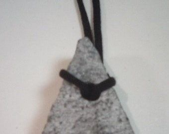 Soapstone Pendant Triangle