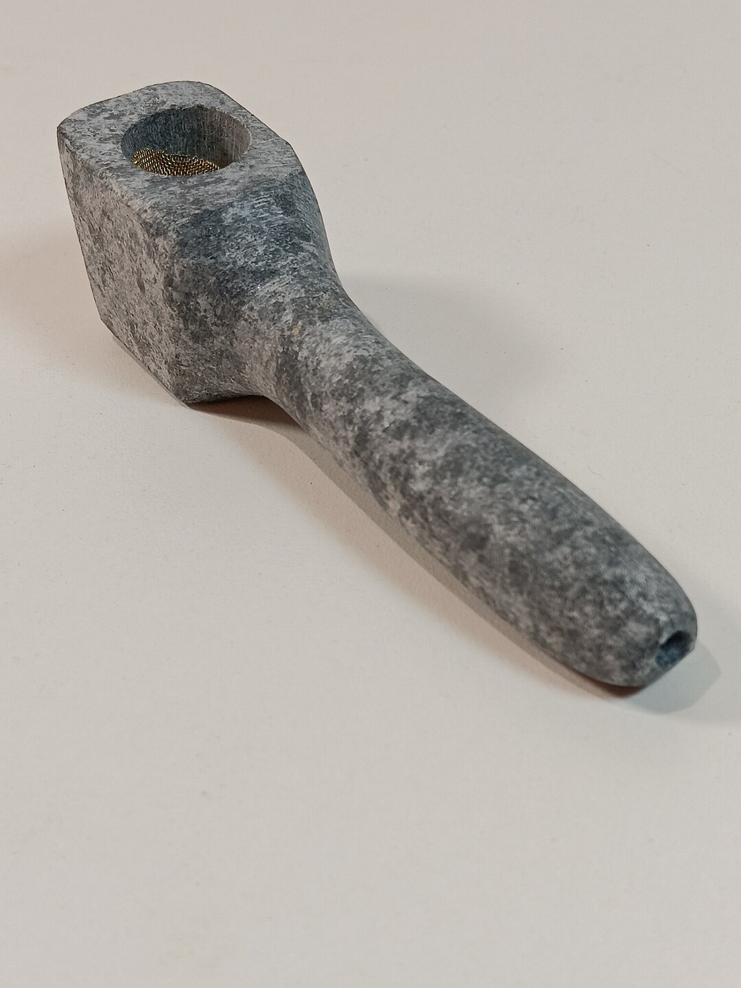 Hand Carved American Soapstone Pipe 12112301 Etsy