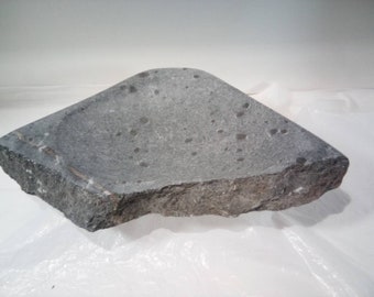 Soapstone  Tray/ Dish with live edge 02202301