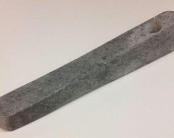 Hand carved American soapstone pipe 09032403