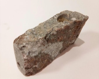 Hand carved American soapstone pipe 12092406