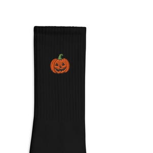 Jack-o’-Lantern Crew Socks