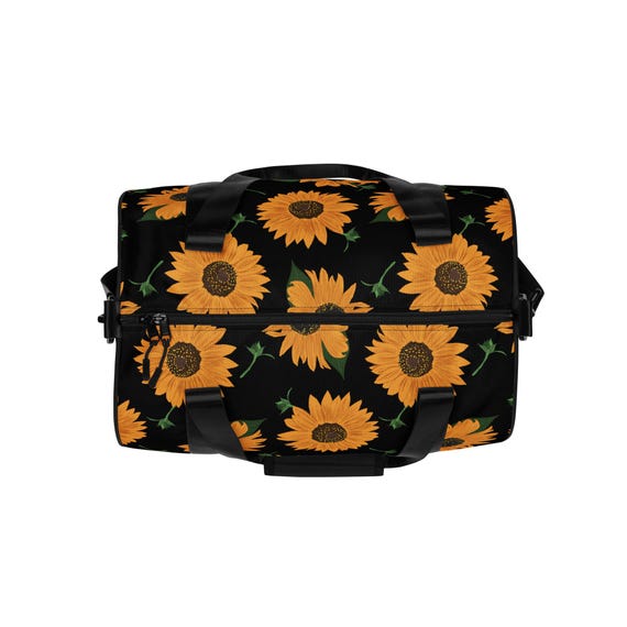 Sunflower Pattern Gym Bag UK