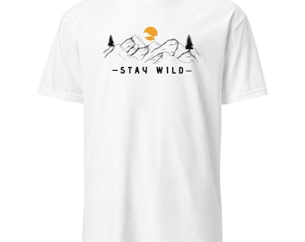 Stay Wild T-Shirt | Unisex Nature Graphic Tee