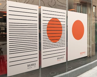 Bauhaus Poster Set: Mid-Century Modern Wall Art (Digital Download)