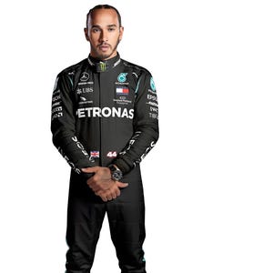 Lewis Hamilton Life-Size F1 Pilot Model: 68&quot; Durable PVC