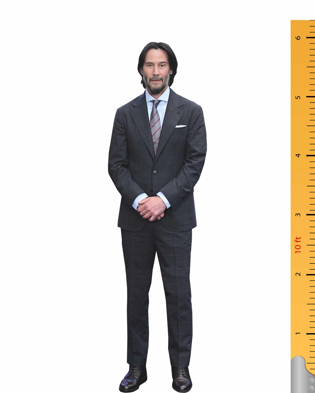 Model Rambut Keanu Reeves Keanu Reeves Cardboard Cutout Model Actor Model Cardboard Model - Etsy UK
