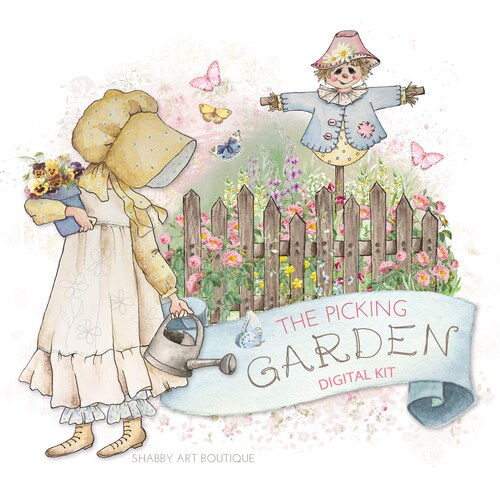 A4 the Vintage Doll House Digital Kit Etsy