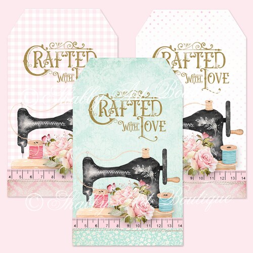 Printable Handmade With Love Tags Perfect for Gift Giving | Etsy