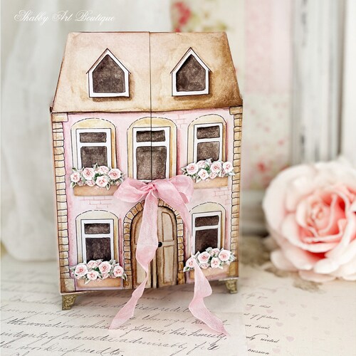 A4 the Vintage Doll House Digital Kit Etsy