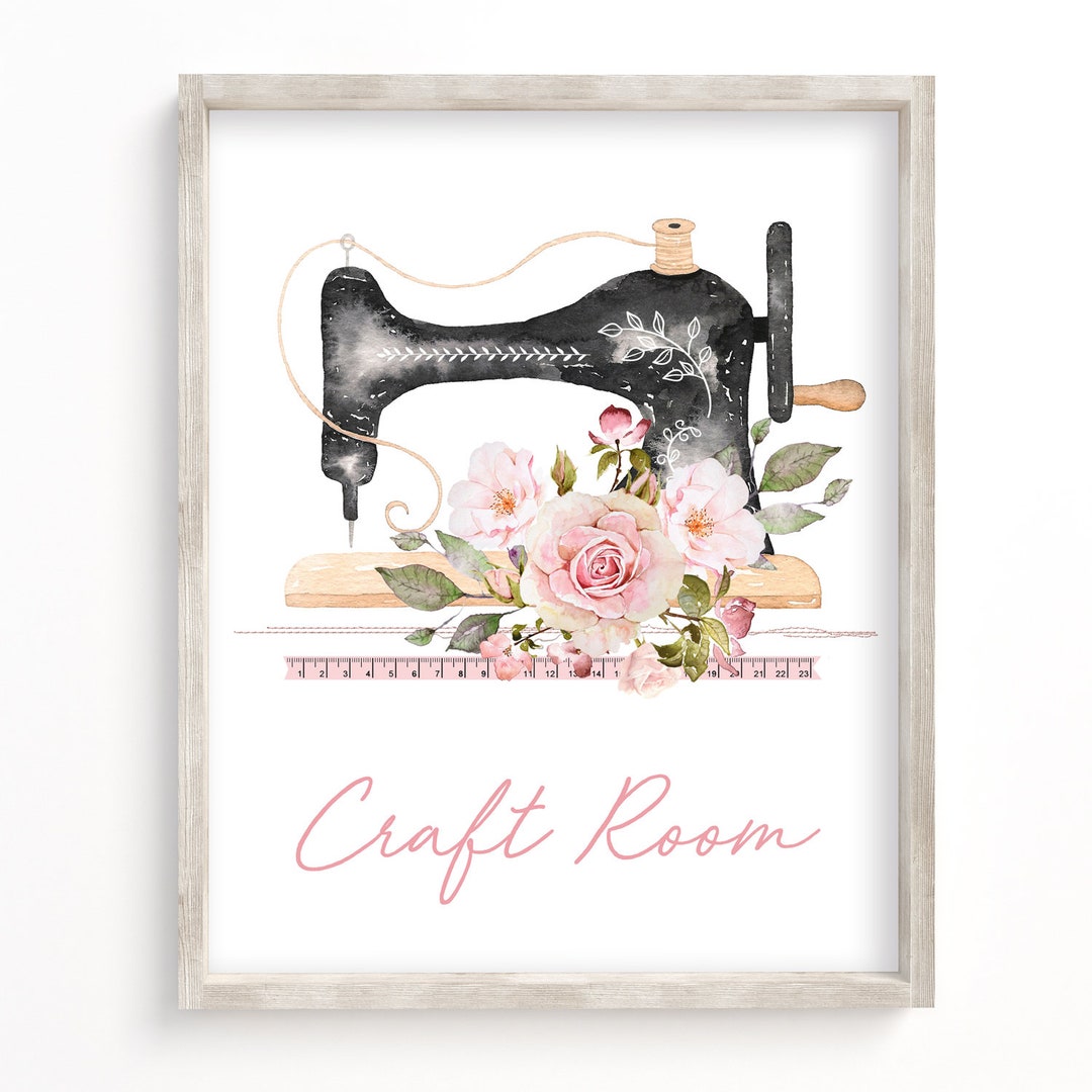 Printable Craft Room 8 X 10 Art Craft Room Sign Instant Download ...