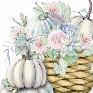 Printable Fall Wall Art Autumn Basket - Etsy
