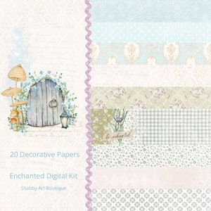 Letter ~ Enchanted Digital Kit image 3