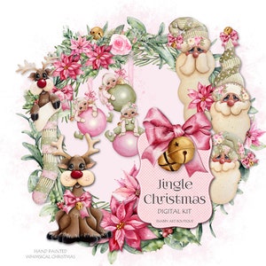 Carta (EE. UU.) - Kit digital Jingle Christmas