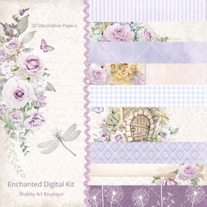 Letter ~ Enchanted Digital Kit image 2