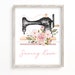 Sewing Room 8 X 10 Printable Art Instant Download Shabby Chic Art - Etsy