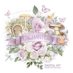 Letter ~ Enchanted Digital Kit image 1
