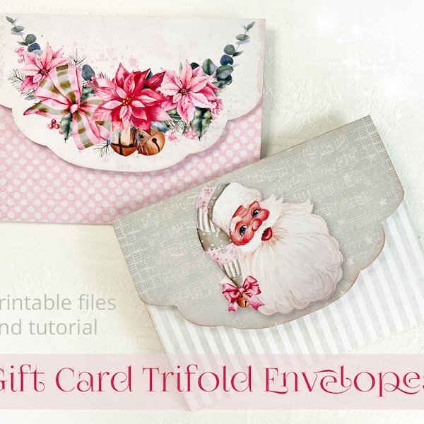 Print & Make: Gift Card Trifold Envelopes (A4 and Letter size)