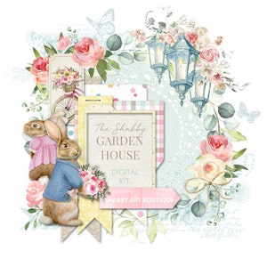 A4 - The Shabby Garden House Digital Kit