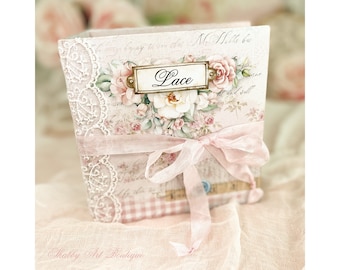 Print & Make Project ~ Lace Book (A4 and Letter size)
