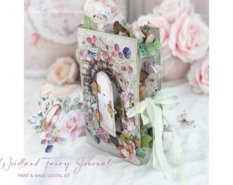 Print & Make Woodland Fairy Journal (A4 and letter USA)