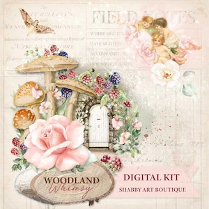 Digitale kit Letter~ Woodland Whimsy