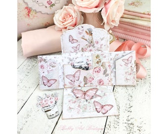 Print & Make ~ Petite Happy Mail Envelope - Field of Flowers Collection