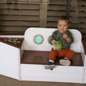 Storage bench for nursery sale