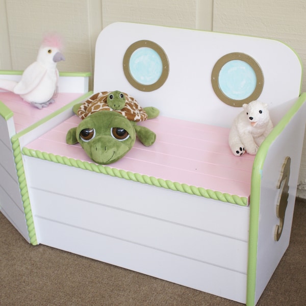 Toy Chest for Girls Etsy