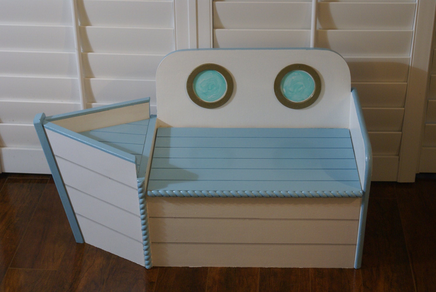 Toy Chest Wooden Toy Box Boat Shaped Wood Toy Chest FREE Etsy