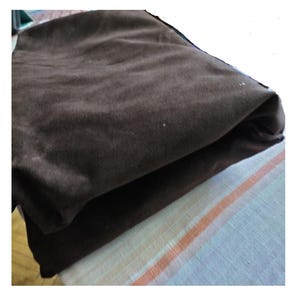 Vintage suede leather, cotton suede, craft, soft,,faux suede,for handbags,bags and other products
