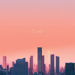 life in the city digital print