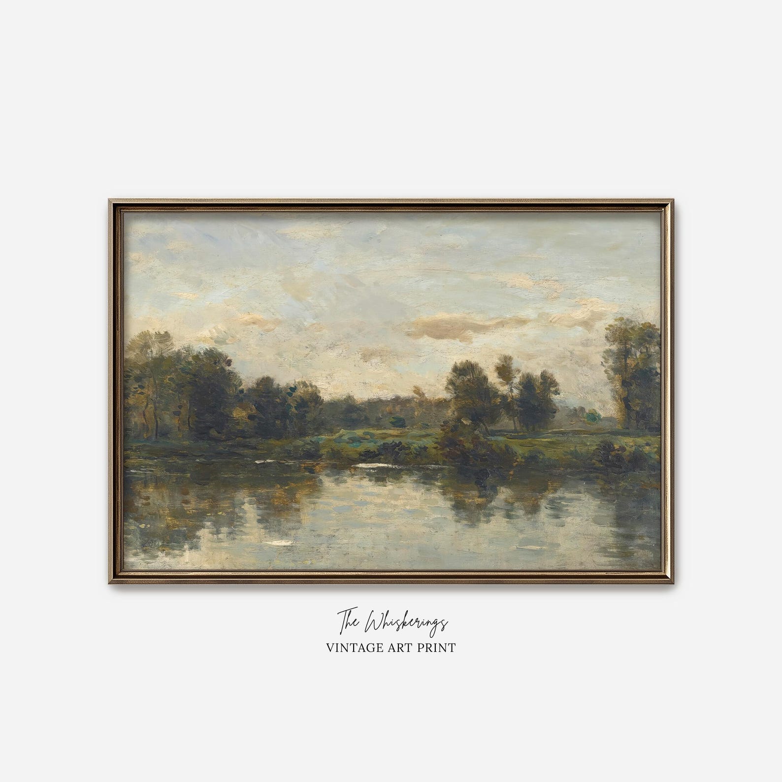 Vintage Landscape Art Print