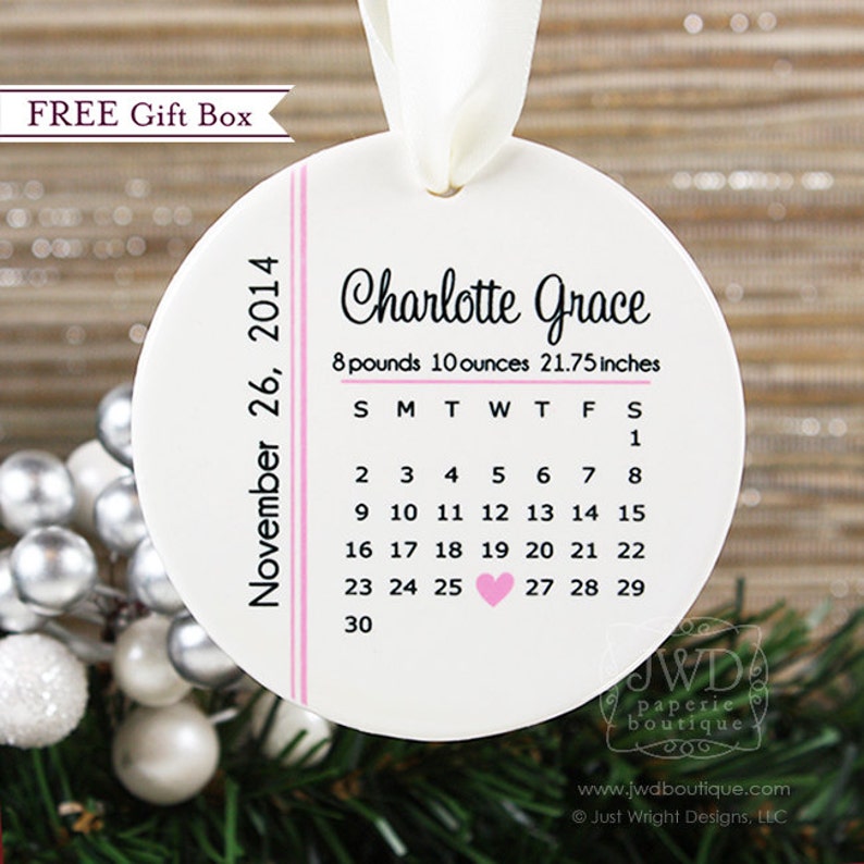 my first christmas ornament personalized