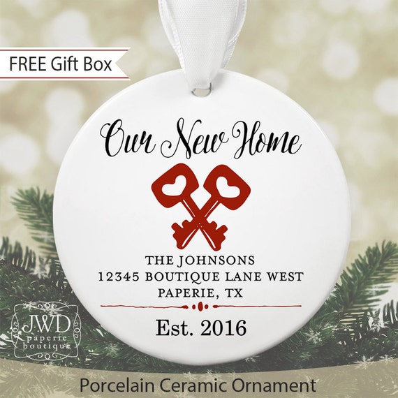 new home ornament first family image personalized gift for new homeowner our home ornament etsy new home ornament first family image personalized gift for new homeowner our home ornament etsy