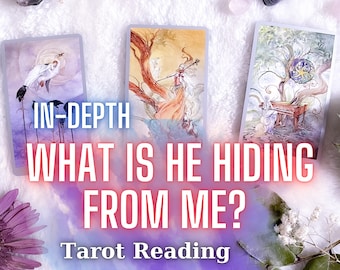 ¿Qué me está ocultando? / Revela sus secretos con una lectura precisa del tarot