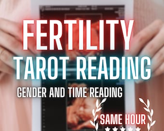 Lectura de tarot sobre la fertilidad, lectura de género y tiempo, lectura psíquica muy detallada