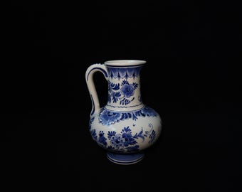 1956-1980 Dutch Delft Blue and White Vintage Vase