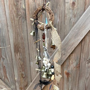 Sophias magisches Geschenk für die Moderne Hexe  - Traditionelle handgefertigte  Hexenglocke - Schutz Ritual - Positive Energie - Wicca -