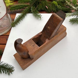 Roughing plane from Arnst, 24 cm wide - antique technique, beautiful decorative piece, vintage - industrial style vintage tool