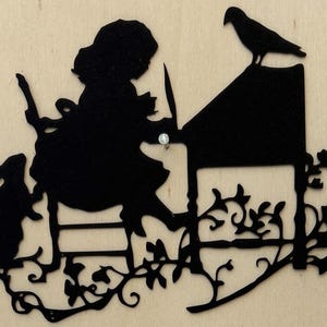 Taglio di carta - Wall-Art - Alice nel paese delle meraviglie in carta, decorazione murale, decorazione murale, in design da sogno, murale, taglio laser