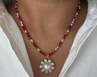 collar de cuentas indias