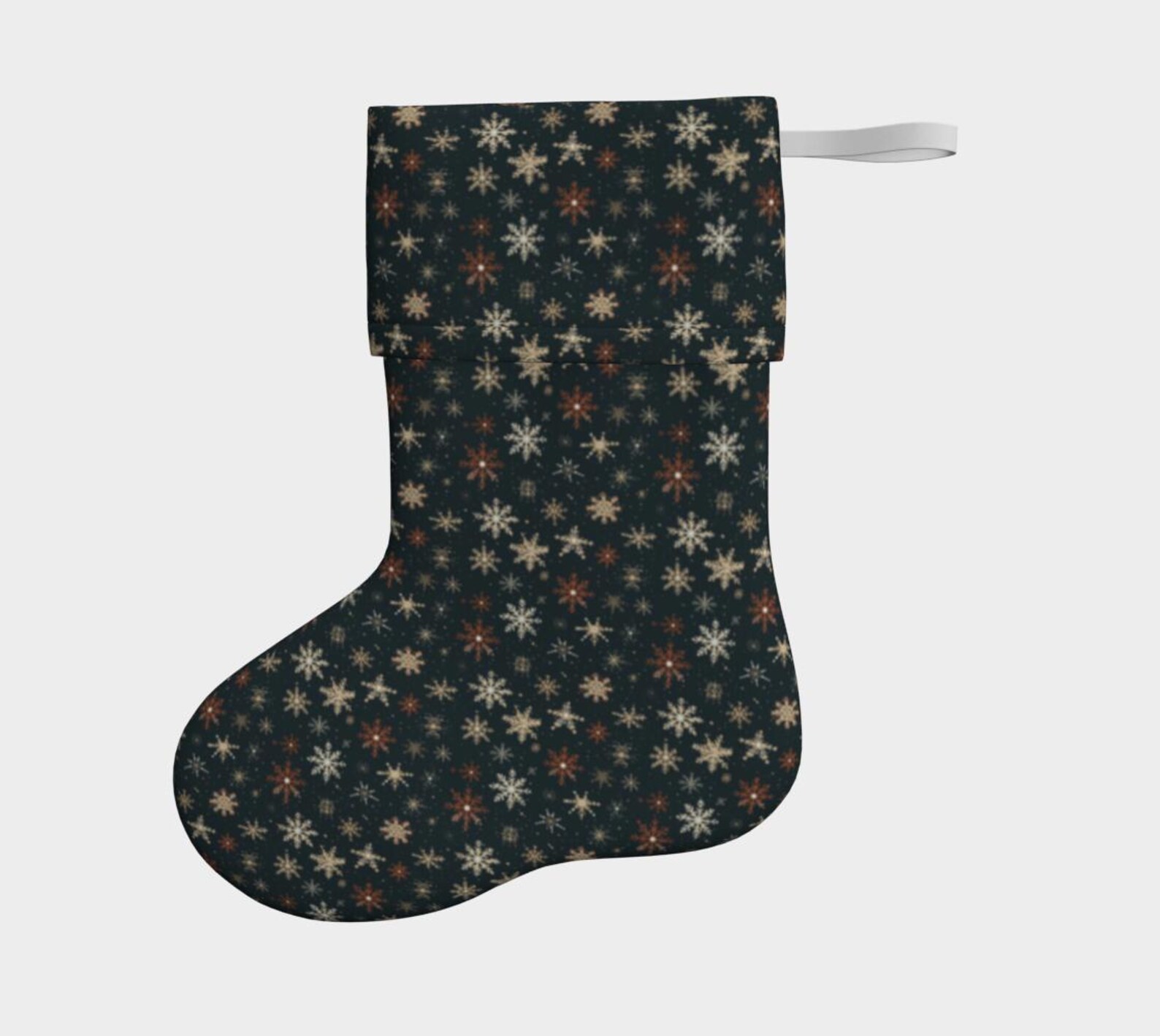 Cute Colored Snowflakes Christmas Stocking - Etsy