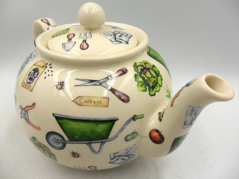 Heron Cross Pottery Teapot - Thumbnail 4