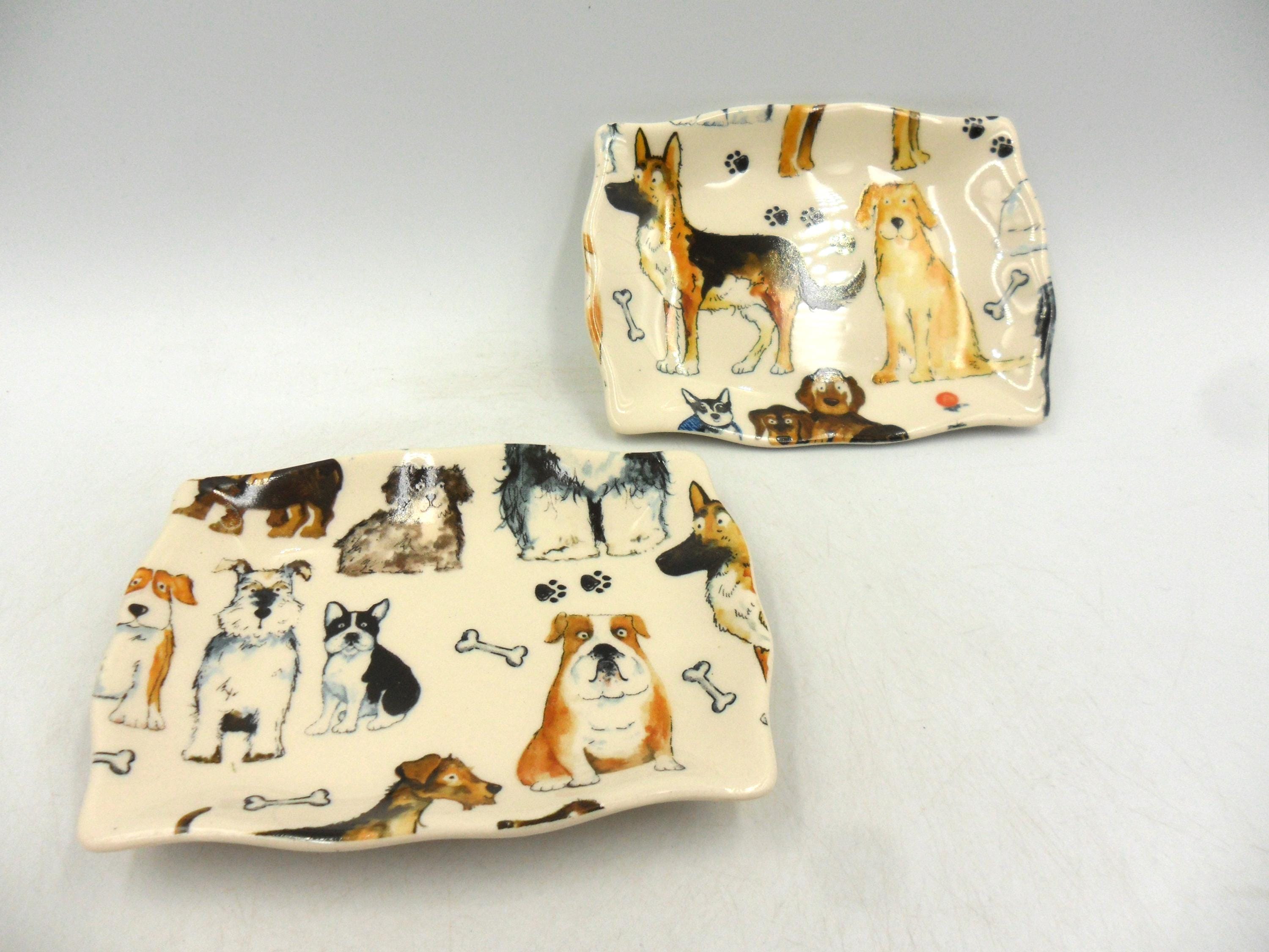 Dog soap dish hot sale