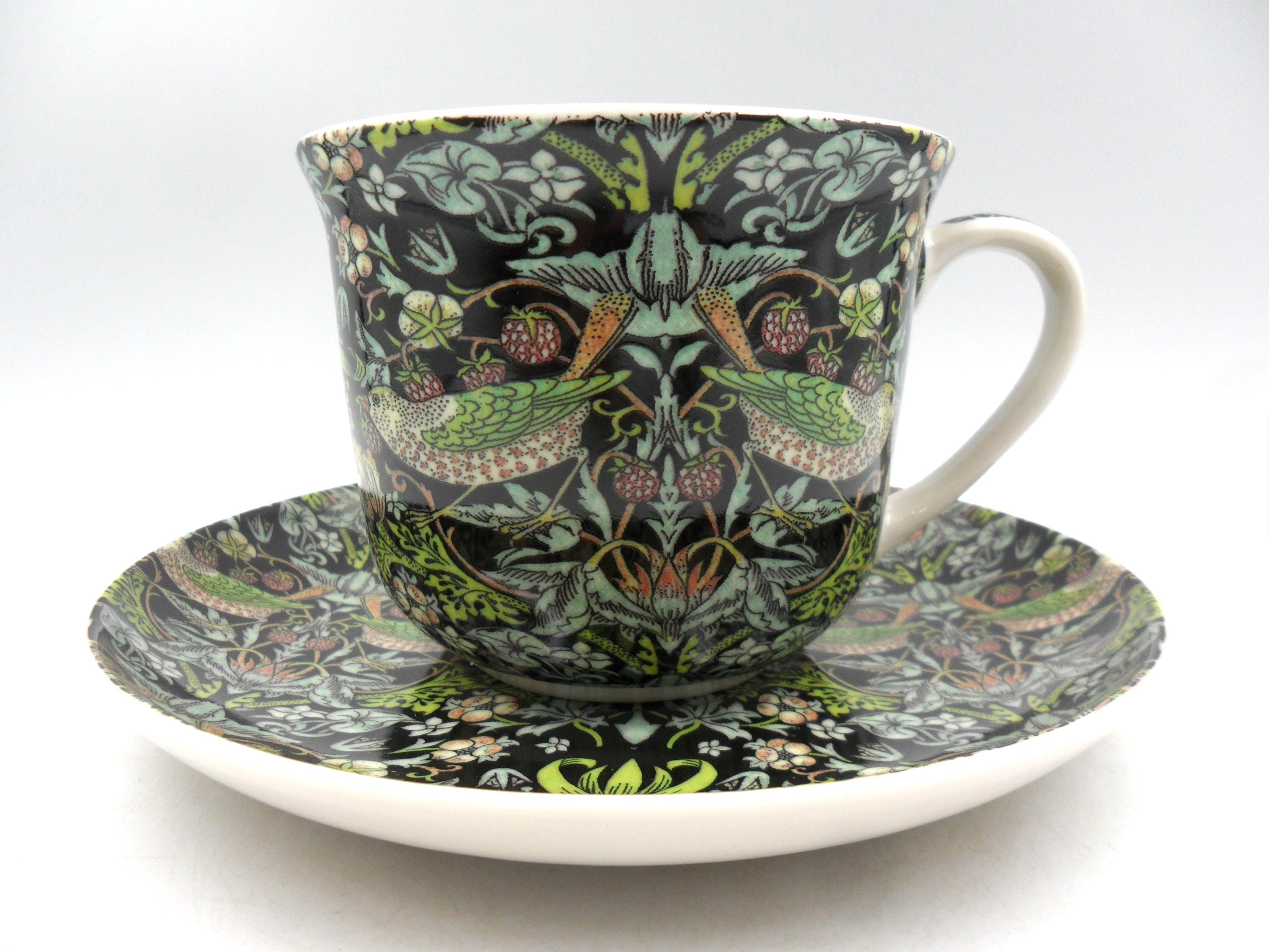 The Leonardo Collection William Morris Strawberry Thief theepot voor keuken | Mooie keukenaccessoires voor thuis | zonder theezeef theepot voor dagelijks gebruik | Duurzame theepotten voor thuis en op The Leonardo Collection William Morris Strawberry Thief theepot voor keuken | Mooie keukenaccessoires voor thuis | zonder theezeef theepot voor dagelijks gebruik | Duurzame theepotten voor thuis en op
