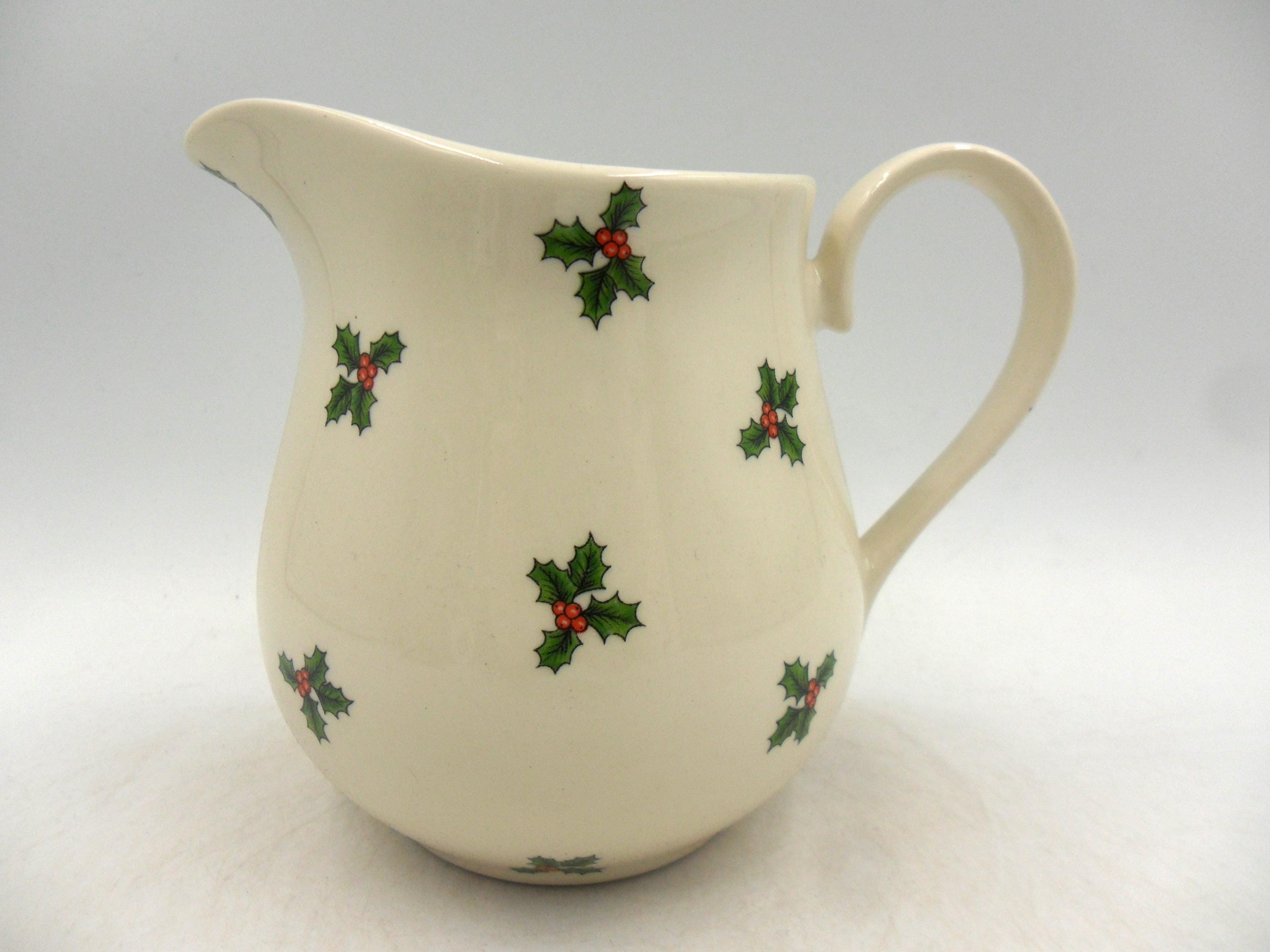 英国製　HERON CROSS 大鉢.花入　東H5-0911③ 英国製 HERON CROSS 大鉢.花入 東H5-0911③
